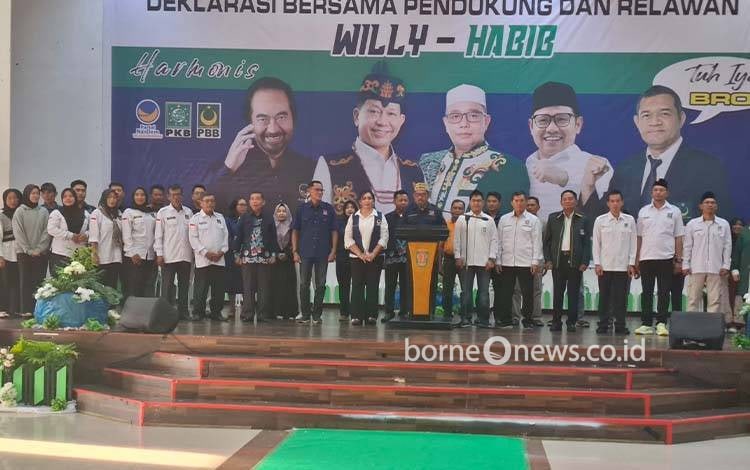 Deklarasi Willy-Habib Disambut Antusias Masyarakat Kasongan