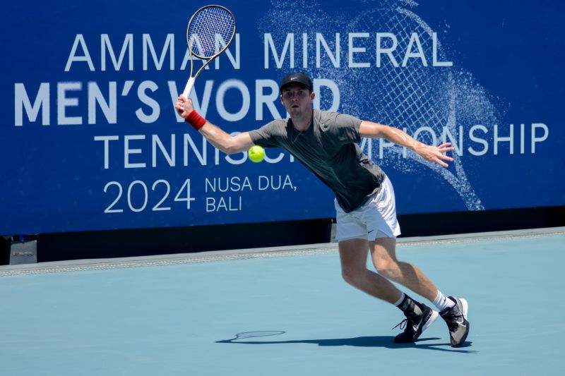Max Basing Raih Gelar Juara Pertama di ITF Bali 2023