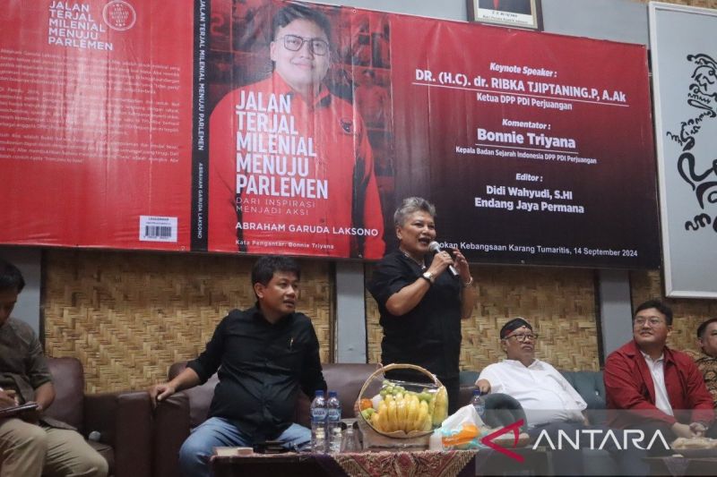 Milenial Politik, Abraham Garuda Laksono Luncurkan Buku Inspiratif