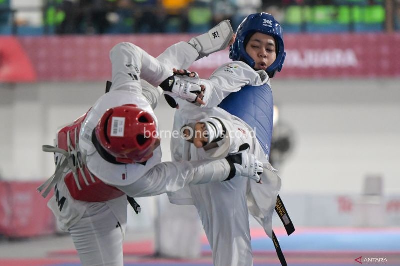 Jawa Barat Pimpin Klasemen Taekwondo PON XXI di Deli Serdang
