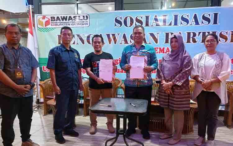 Bawaslu Katingan Gelar Sosialisasi Pengawasan Partisipatif