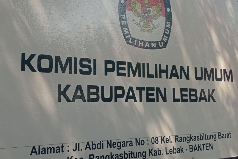 Komisi Pemilihan Umum (KPU) Kabupaten Lebak.ANTARA/Mansyur