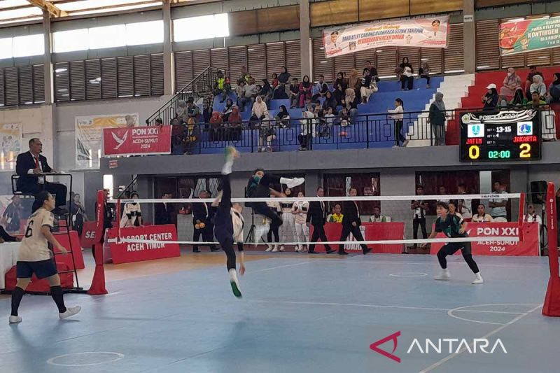 Tim Sepak Takraw Putri Sulsel Melaju ke Final PON 2024 Setelah Kalahkan Aceh