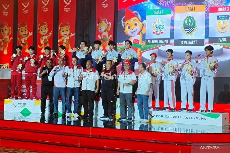 Jawa Barat Raih Medali Emas di Nomor Free Fire Kompetisi Esport