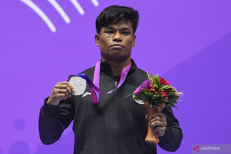 Arsip Foto - Pewushu Indonesia Samuel Marbun. ANTARA FOTO/Hafidz Mubarak A/foc.