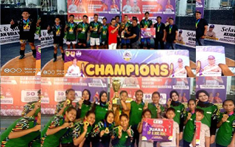 Asisten Sekda Tutup Kejuaraan Bola Voli Pj Bupati Barito Utara Cup I 2024