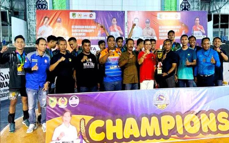 Ketua Umum PBVSI Barut Ungkapkan ini Terkait Turnemen Bola Voli Pj Bupati Cup I