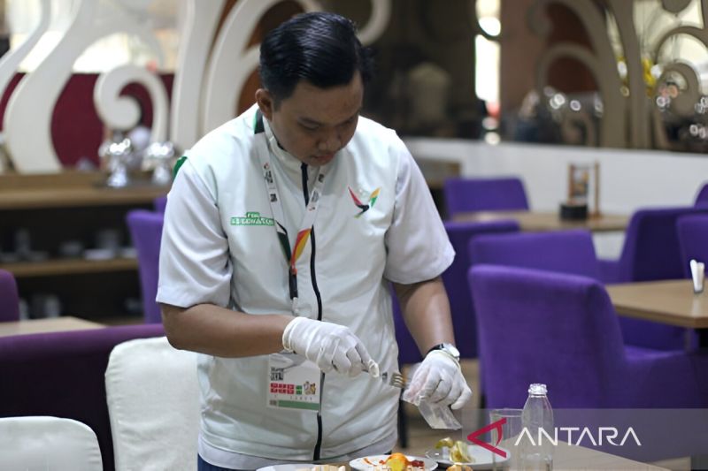 Tim Keamanan Pangan PON Sumut Pantau Makanan Atlet untuk Keamanan
