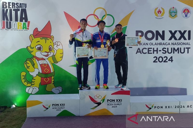 Bangka Belitung Raih Emas Pertama di Lari 10.000 Meter PON XXI