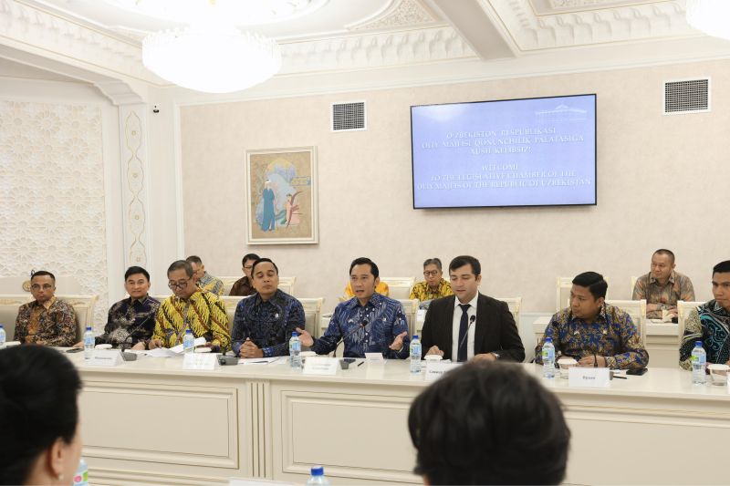 DPR RI dan Parlemen Uzbekistan Bahas Kerja Sama dan Pembangunan