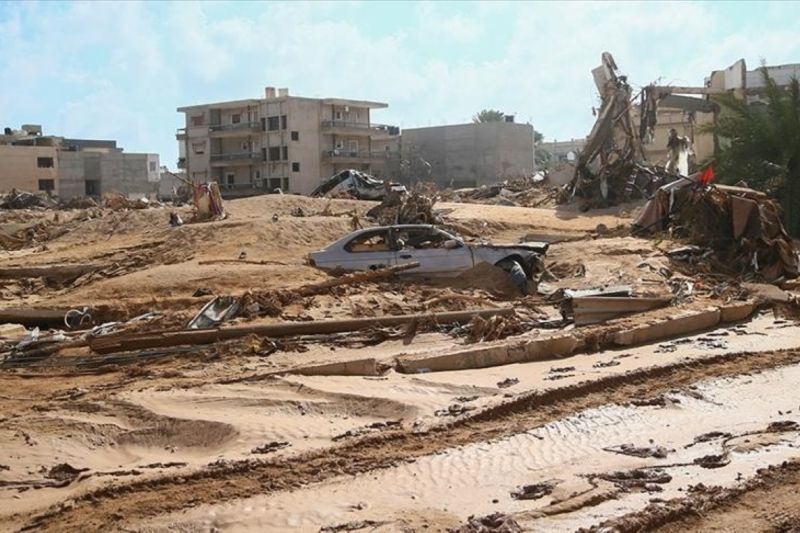 Hujan Deras di Sebha Libya, Dua Tewas dan 40 Terluka