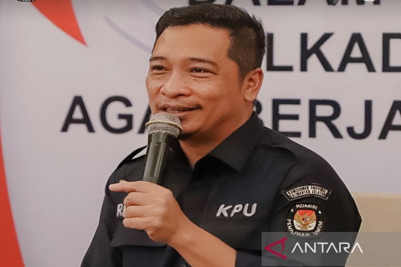 Anggota KPU Kalsel Riza Anshari. (ANTARA/Firman)