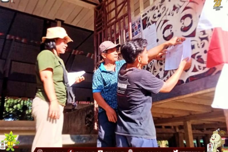 Pengundian Nomor Urut Calon Bupati Mahakam Ulu pada 22 September