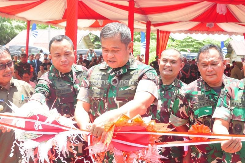 Program Manunggal Air TNI-AD Dukung Pertanian dan Kesejahteraan Masyarakat Morowali