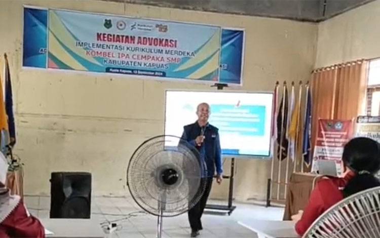 Kombel IPA Cempaka SMP di Kapuas Adakan Advokasi IKM, Ini Tujuannya