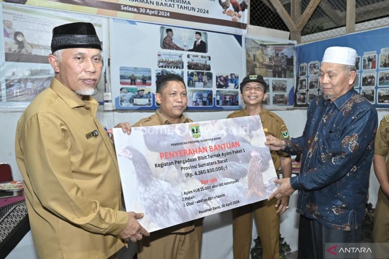 Pemerintah Sumbar Targetkan Satu Juta Unggas untuk Kesejahteraan Masyarakat