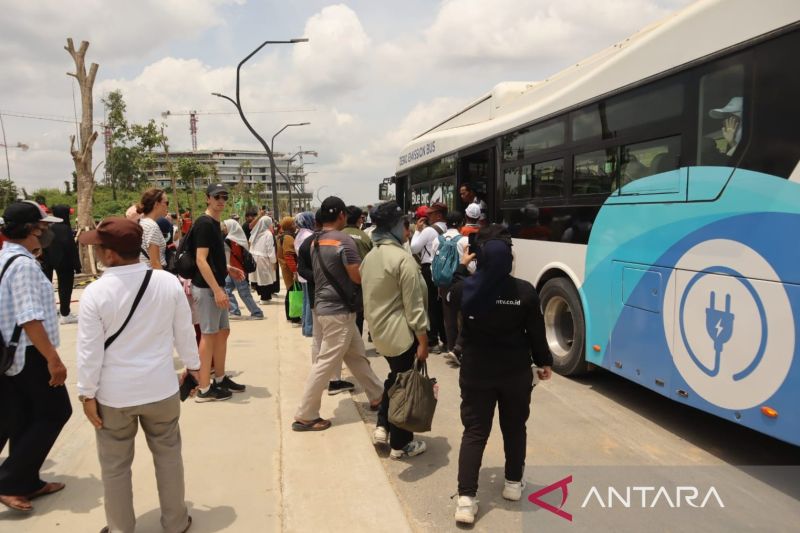 Nusantara Dibuka untuk Umum, Pengunjung Terlihat Antusias