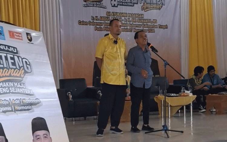Abdul Razak-Sri Suwanto Temui Masyarakat Kumai