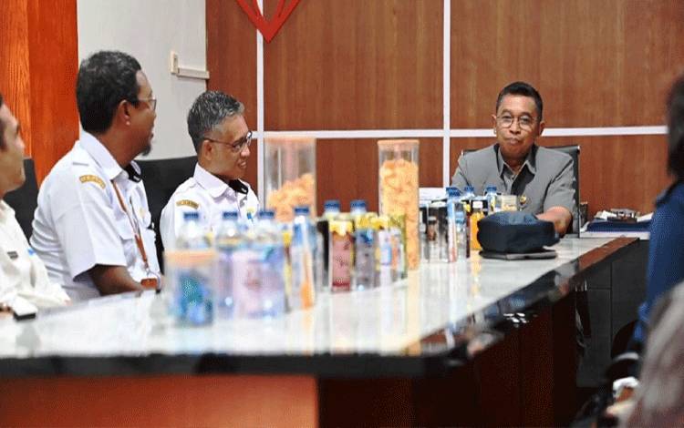 Pemkab Lamandau Terima Kunjungan Tim Evaluasi Keterbukaan Informasi Publik di Lamandau