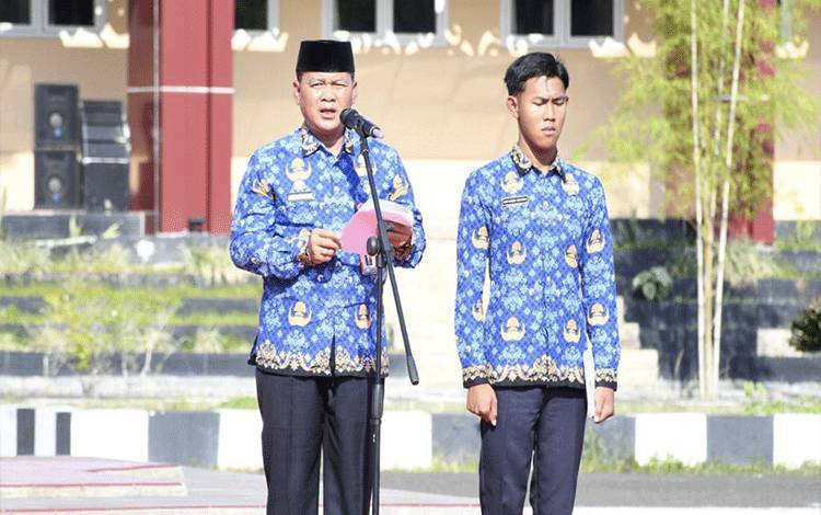 Pj Bupati Pulpis Ingatkan ini Kepada ASN saat Apel KORPRI