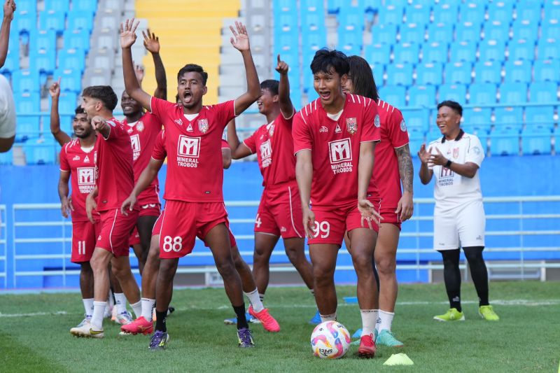Malut United Siap Tempur Melawan Borneo FC di Liga 1
