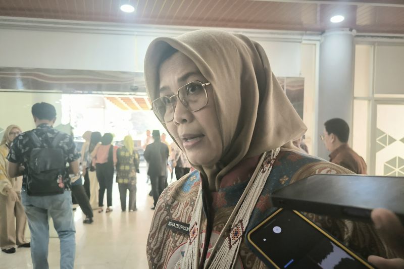 Kepala Badan Pengelolaan Keuangan dan Aset Daerah (BPKAD) Provinsi Banten Rina Dewiyanti. (ANTARA/Devi Nindy)