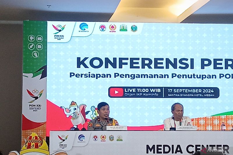 1.123 Personel Gabungan Siap Amankan Penutupan PON Aceh-Sumatera
