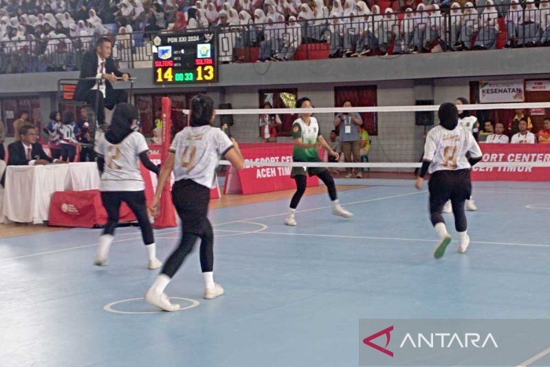 Jambi dan Sulawesi Tengah Melaju ke Semifinal Sepak Takraw PON XXI