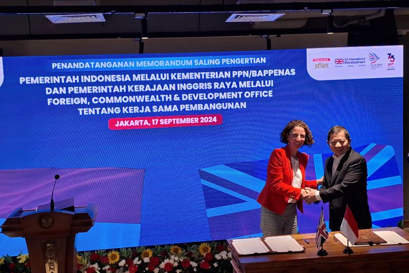 Kerja Sama Indonesia-Inggris, Mendorong Pembangunan Berkelanjutan