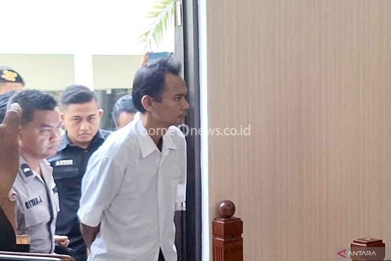 Pengadilan Negeri (PN) Jakarta Selatan pada Selasa (17/9/2024) memvonis vonis mati Panca Darmansyah, seorang ayah yang membunuh empat anak kandungnya di Jagakarsa, Jakarta Selatan. ANTARA/Luthfia Miranda Putri