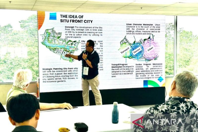 Konsep Situ Front City Kabupaten Bogor Diperkenalkan di Filipina