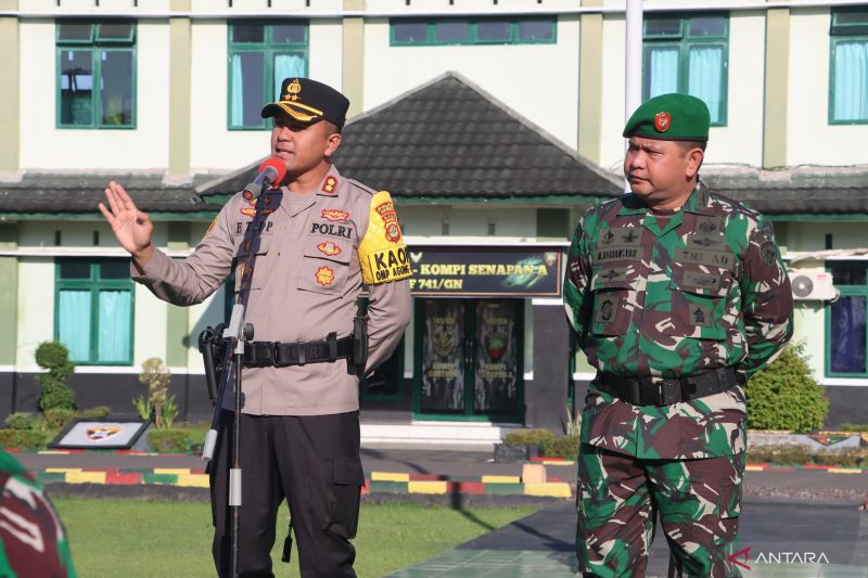 Sinergi TNI dan Polri, Menjaga Keamanan di Jembrana
