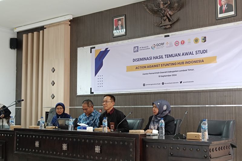Diseminasi temuan awal studi AASH di Lombok Timur, Nusa Tenggara Barat, beberapa waktu lalu. ANTARA/HO-SEAMEO RECFON