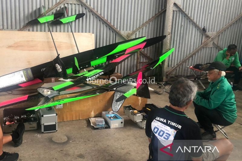 Hujan Lebat Tunda Perlombaan Aeromodelling F3J di Sabang
