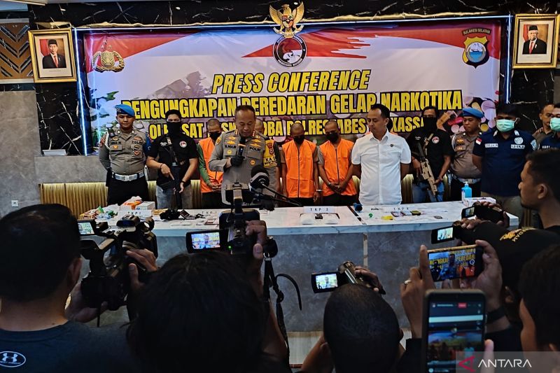 Penangkapan 548 Tersangka Narkoba di Makassar, Jaringan Masih Diselidiki