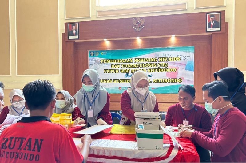 Skrining Kesehatan Warga Binaan di Situbondo Deteksi Dini HIV/AIDS dan TB