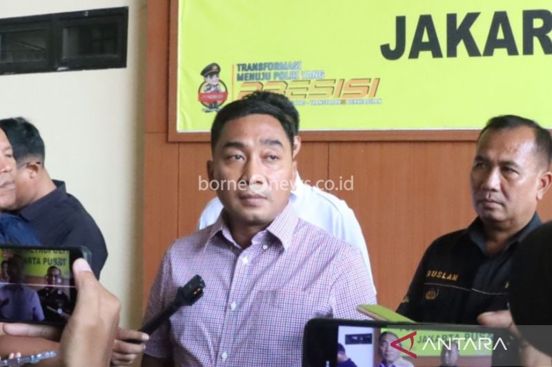 Kasat Reskrim Polres Metro Jakarta Pusat AKBP Muhammad Firdaus di Polres Metro Jakarta Pusat, Selasa (17/9/2024). ANTARA/Siti Nurhaliza