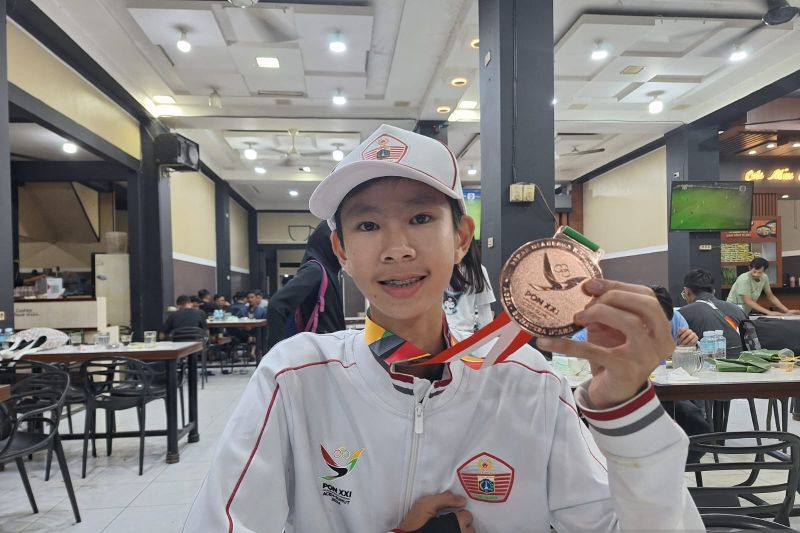 Zoe Alexander, raih medali perunggu di PON XXI Aceh-Sumut