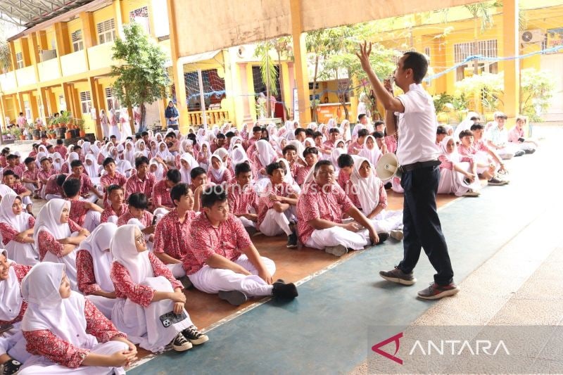 Siswa di Gorontalo Ikuti Sosialisasi Pemahaman Gempa Bumi