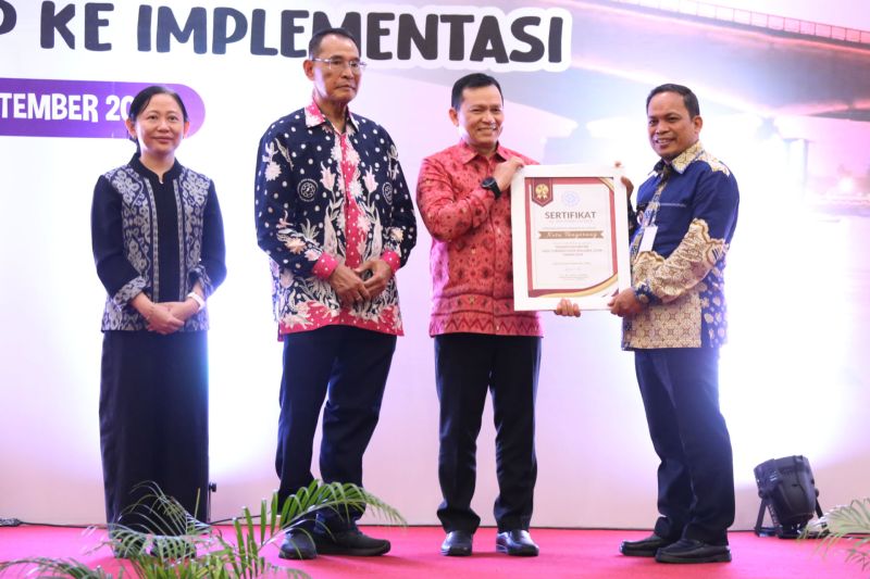Tangerang Raih Penghargaan untuk Upaya Pencegahan AIDS, TB, Malaria
