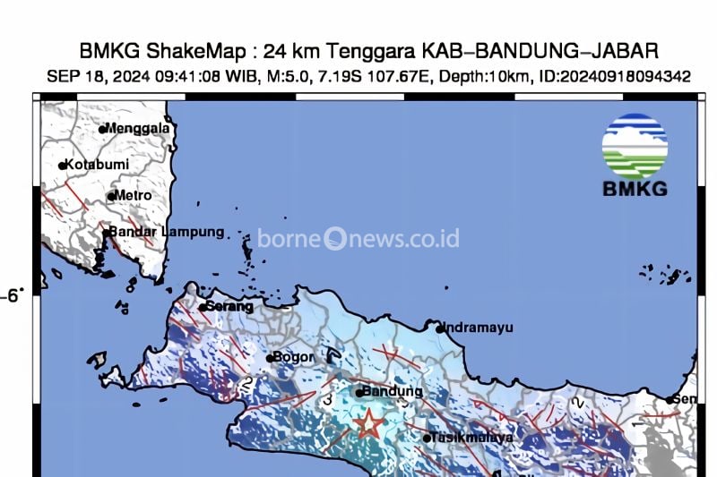 BPBD Kabupaten Bandung Tanggapi Cepat Kerusakan Akibat Gempa