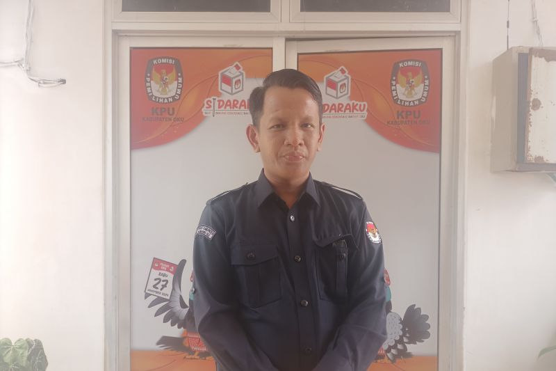 Ketua KPU OKU Rahmad Hidayat. ANTARA/Edo Purmana