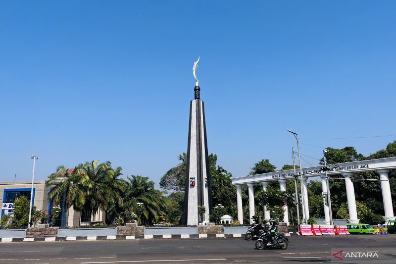 (Ilustrasi) Ikon Kota Bogor, Tugu Kujang di Jalan Pajajaran. (ANTARA/Shabrina Zakaria)