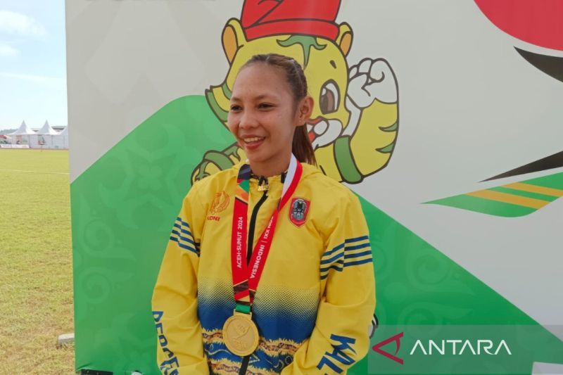 Halida Ulfa Bawa Emas untuk Kalsel di 20 KM Jalan Cepat Putri