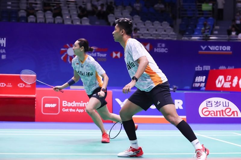 Dejan dan Gloria Melaju ke Babak 16 Besar China Open 2024