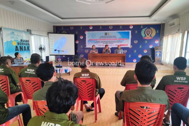 Pelatihan Kader Kesehatan di Rutan Palu Tingkatkan Kesadaran Warga Binaan