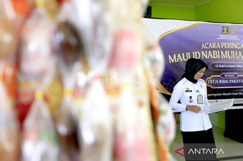 Warga Binaan Lapas Gorontalo Rayakan Maulid Nabi dengan Tradisi Walima