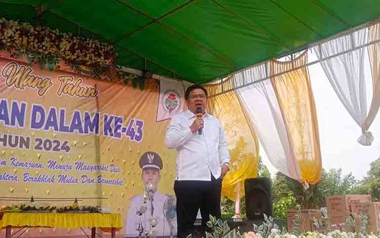 Fadli Rahman Harapkan Desa Kantan Dalam Semakin Maju