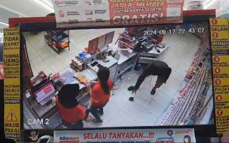 Alfamart di Palangka Raya Kembali Dirampok