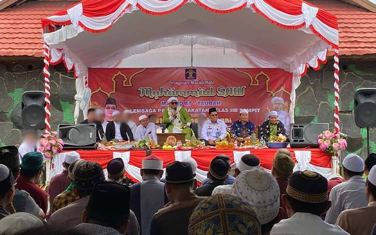 Lapas Sampit Gelar Perayaan Maulid Nabi 1446 H, Hadirkan Ustadz Ahmad Arbani